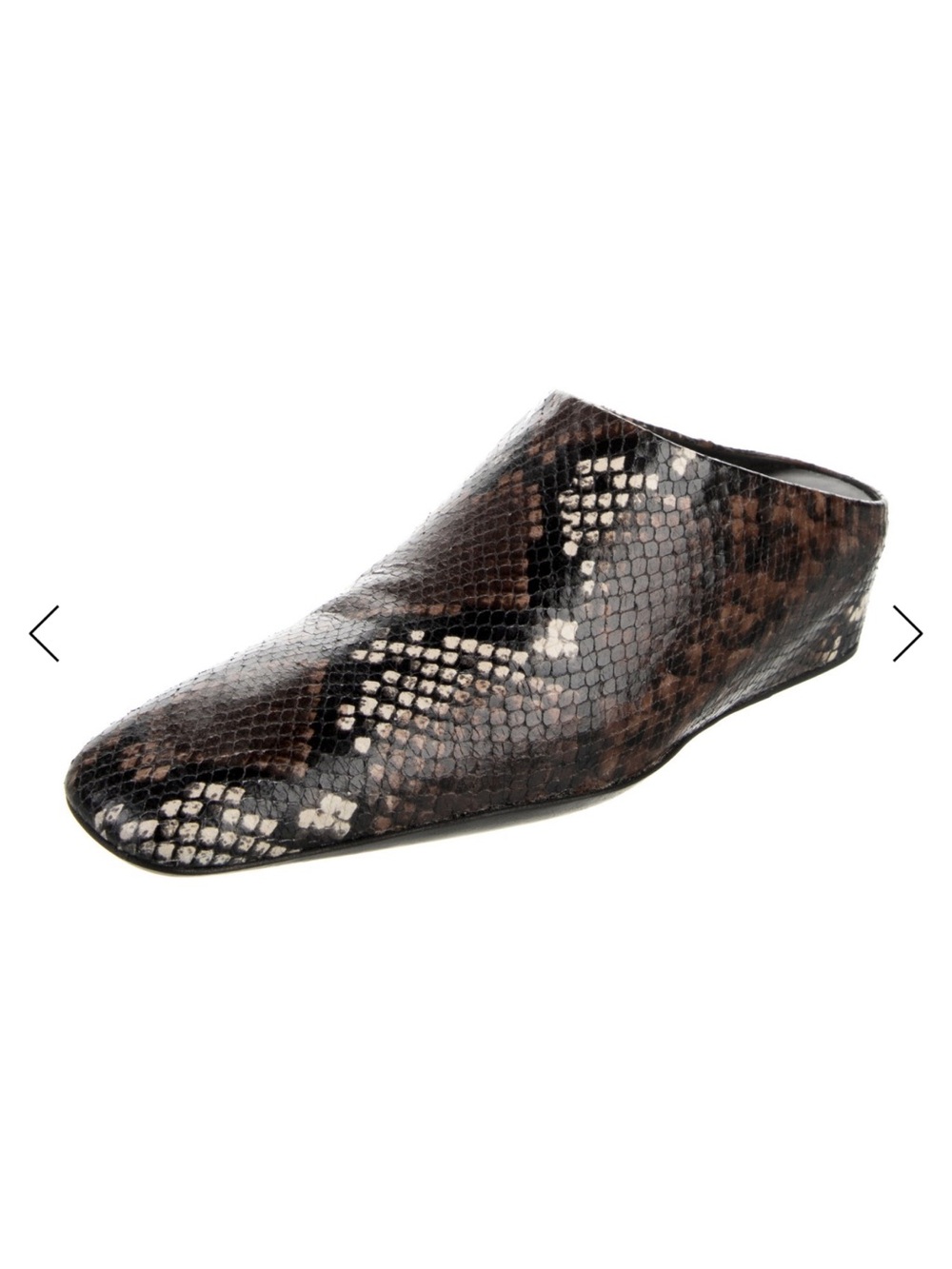 Jill Sander NWT Python Slip-On Mule size-8